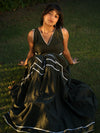 Meadow Green Linen Summer Dress