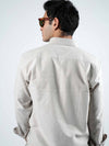 Subtle Beige Cotton Oxford Shirt