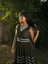 Meadow Green Linen Summer Dress