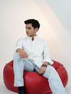 Classic White Cotton Oxford Shirt