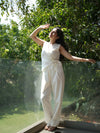 Torsia Wrap Buttercream Linen Co-ord Set