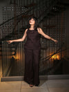 The Muse Mocha Linen Co-ord Set