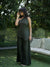 Roma Halterneck Green Linen Co-ord Set