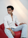 Classic White Cotton Oxford Shirt