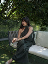 Roma Halterneck Green Linen Co-ord Set