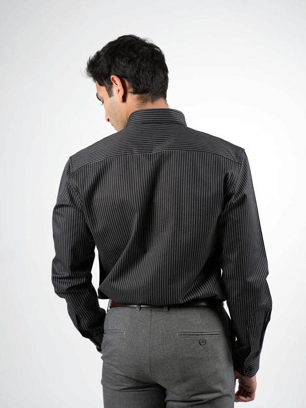 Black and White Stripes Shirt