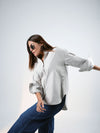 Essential Beige V-Neck Shirt