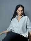 Essential Beige V-Neck Shirt