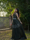 Meadow Green Linen Summer Dress
