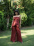 Sunset Halterneck Rust Linen Co-ord Set