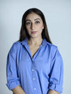 Royal Blue V-Neck Shirt