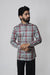 Red and Grey Signature Twill Checks Shirt