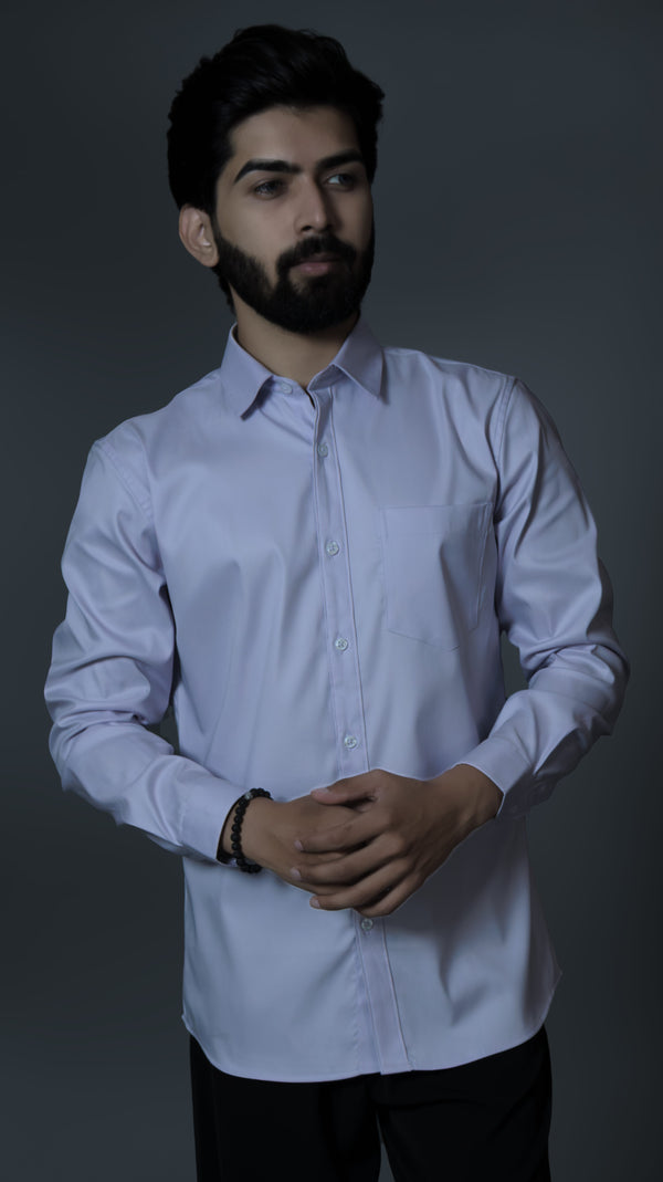 Mauve Mist Cotton Shirt