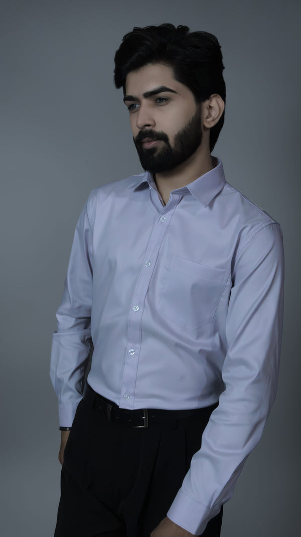 Mauve Mist Cotton Shirt