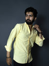 Yellow Cotton Oxford Shirt